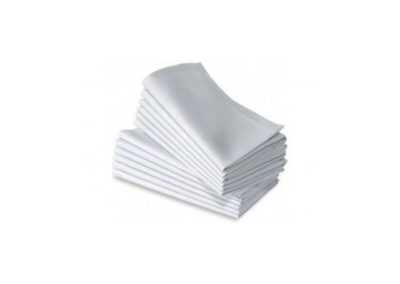 serviette tissus blanche